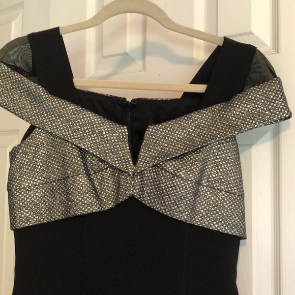 Nicole Miller Dress, Black & Silver - Picture 2 of 5